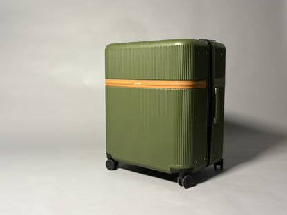 CaseNapzZz | 2in1 - Reisekoffer mit Kinderreisebett | Schlafen wie zuhause | olive - ADViKiDS