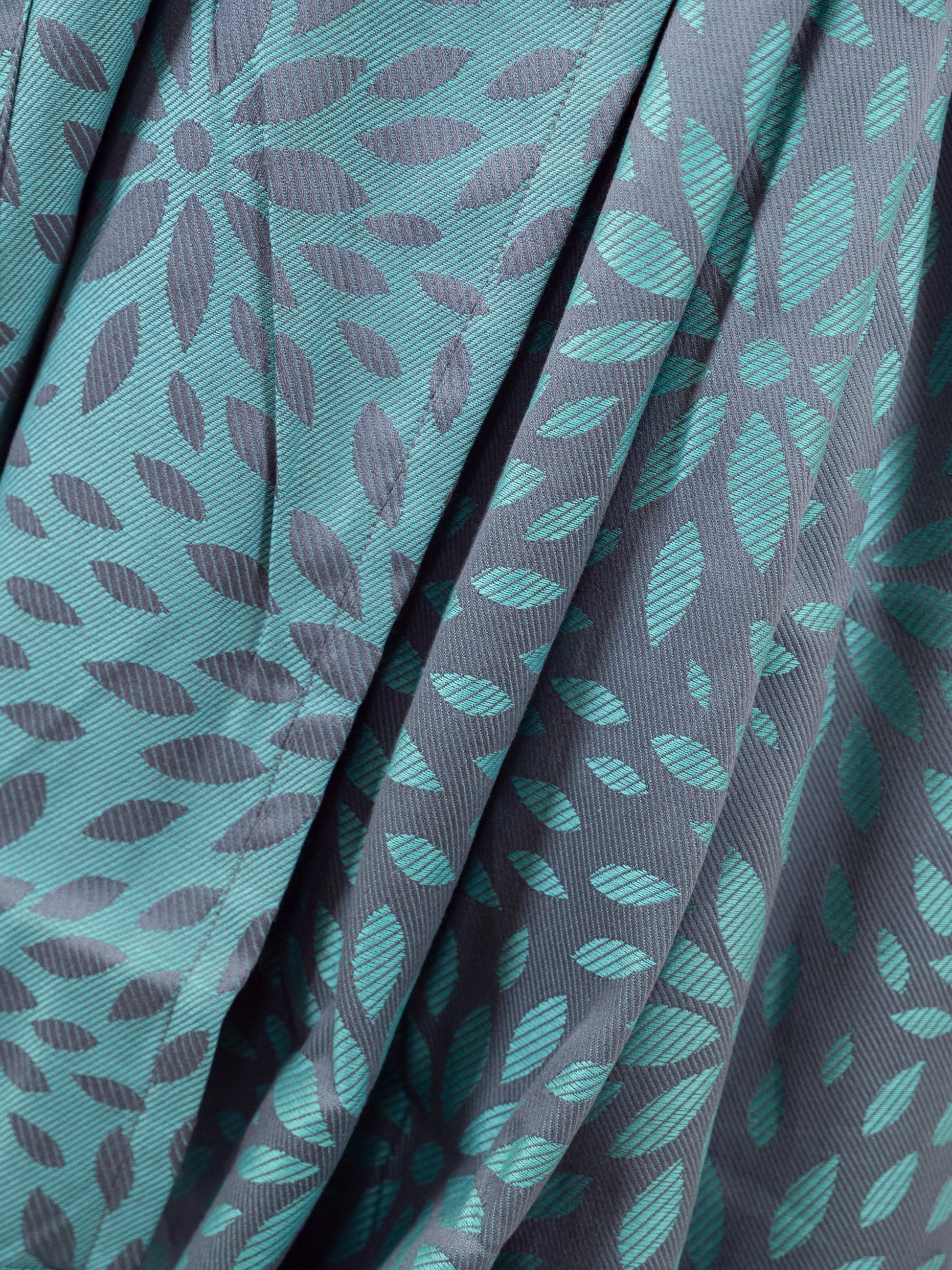 KAAMI | Tragetuch aus Bio-Baumwolle | Gr. 6 | 470cm | Flora Celadon - ADViKiDS