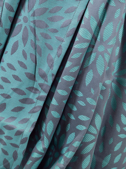 KAAMI | Tragetuch aus Bio-Baumwolle | Gr. 6 | 470cm | Flora Celadon - ADViKiDS