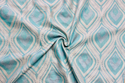 KAAMI | Rucksackbeutel | im passenden Design zu unseren KAAMI-Tragen | Sparkling Peacock - ADViKiDS