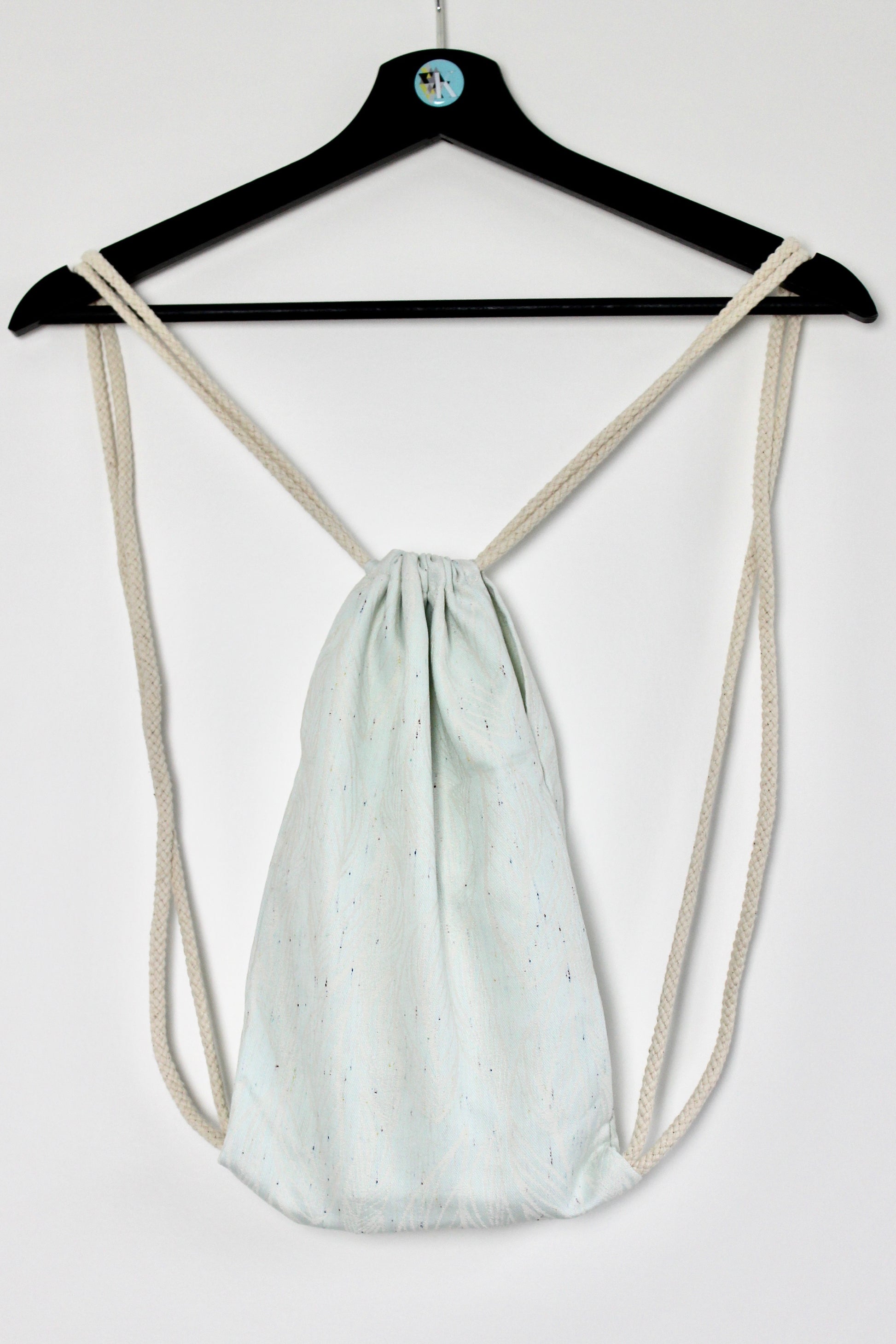 KAAMI | Tragetuch aus Bio-Baumwolle | Gr. 8 | 570cm | Dancing like a Feather Mint Konfetti - ADViKiDS