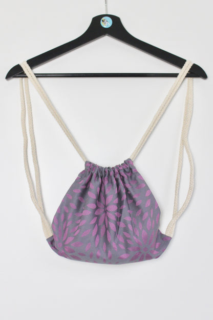 KAAMI | Tragetuch aus Bio-Baumwolle | Gr. 5  | 420cm | Flora Purple Grape
