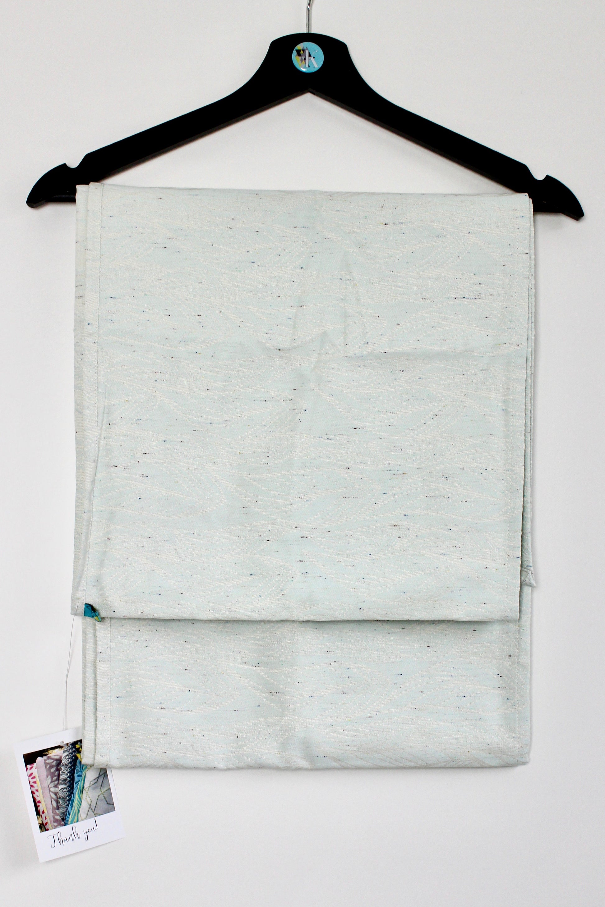 KAAMI | Tragetuch aus Bio-Baumwolle | Gr. 8 | 570cm | Dancing like a Feather Mint Konfetti - ADViKiDS