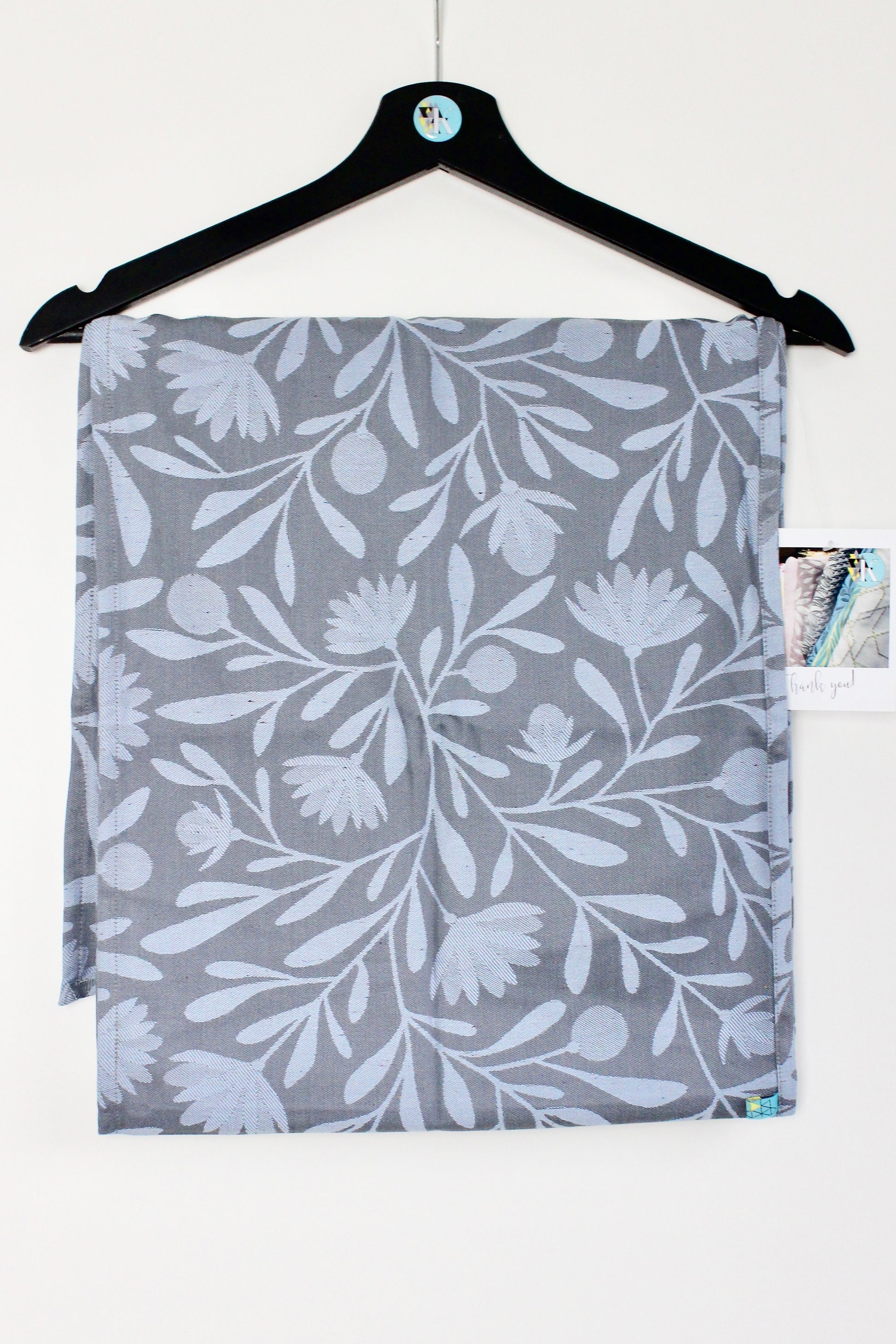 KAAMI | Tragetuch aus Bio-Baumwolle | Gr. 7 | 520cm | Mr. Greys Blomen - ADViKiDS