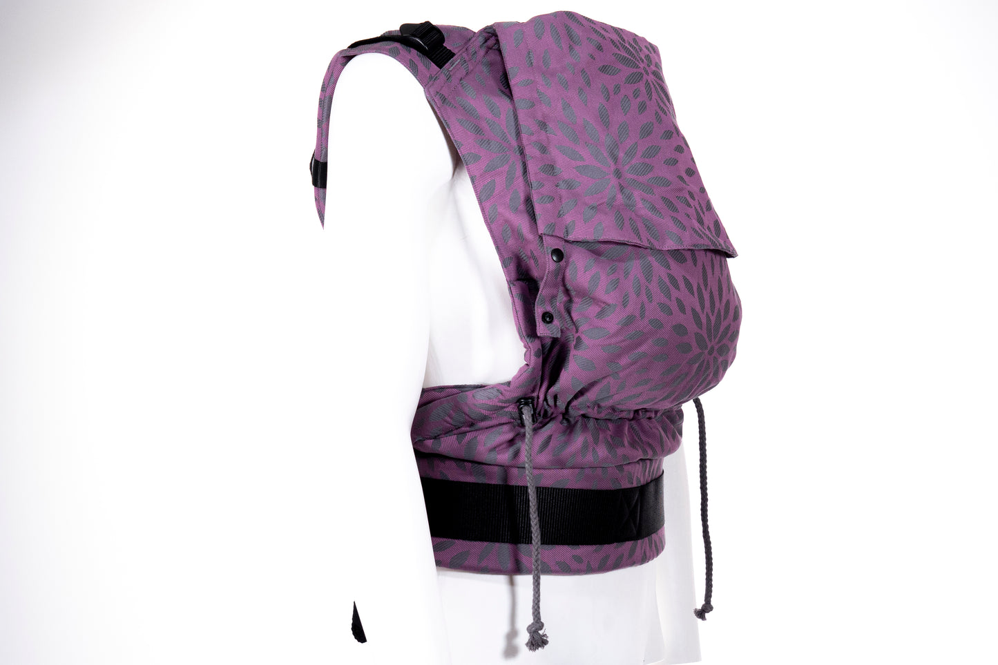 KAAMI | DuoFlex | Die Babytrage für alle Lebenslagen und jedes Alter | Flora Purple Grape