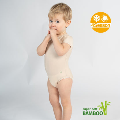 J BIMBI - Mitwachsender Baby-Body aus Bambus (4SEASON)