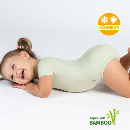 J BIMBI - Mitwachsender Baby-Body aus Bambus (4SEASON)