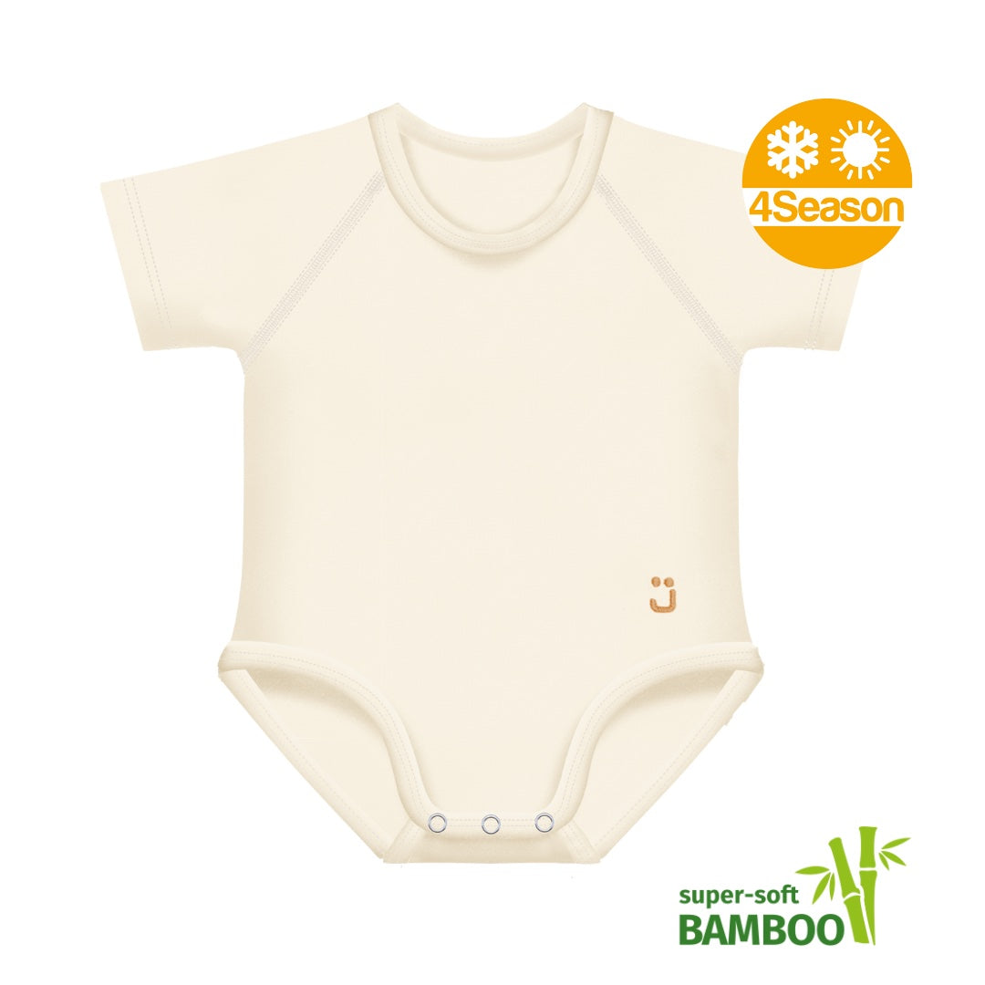 J BIMBI - Mitwachsender Baby-Body aus Bambus (4SEASON)