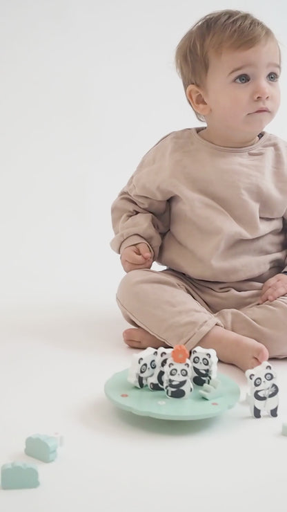 SARO | Balancespiel „Panda" | Bunt